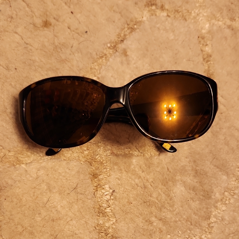 Saks Fifth Avenue Brown Classic Oval Sunglasses